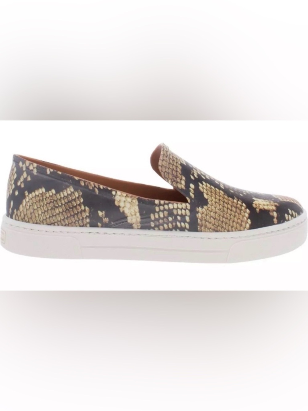 NIB [Vince Camuto] Marjetta Snake Print Slip-On Sneakers Women's Multiple Sizes! - Picture 2 of 9